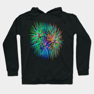 Light Up The Night Sky Colorful Fireworks Celebrations 5 Hoodie